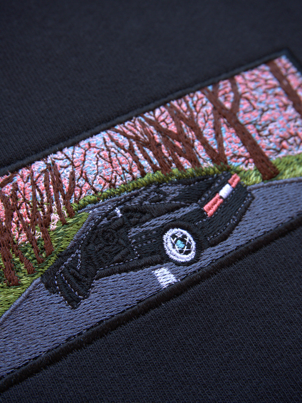 CHERRY BLOSSOM STREET AND CAR