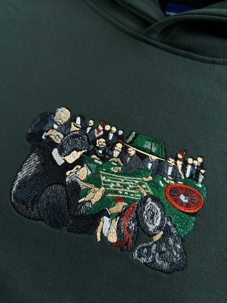 AT THE ROULETTE TABLE IN MONTE CARLO