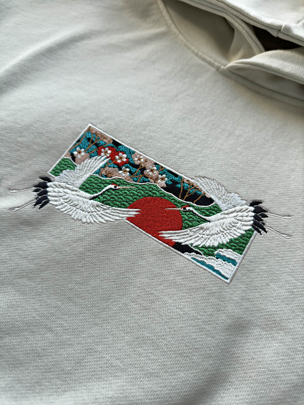 RED-CROWNED CRANE