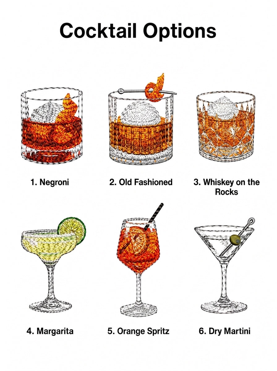 CUSTOM COCKTAIL COLLECTION