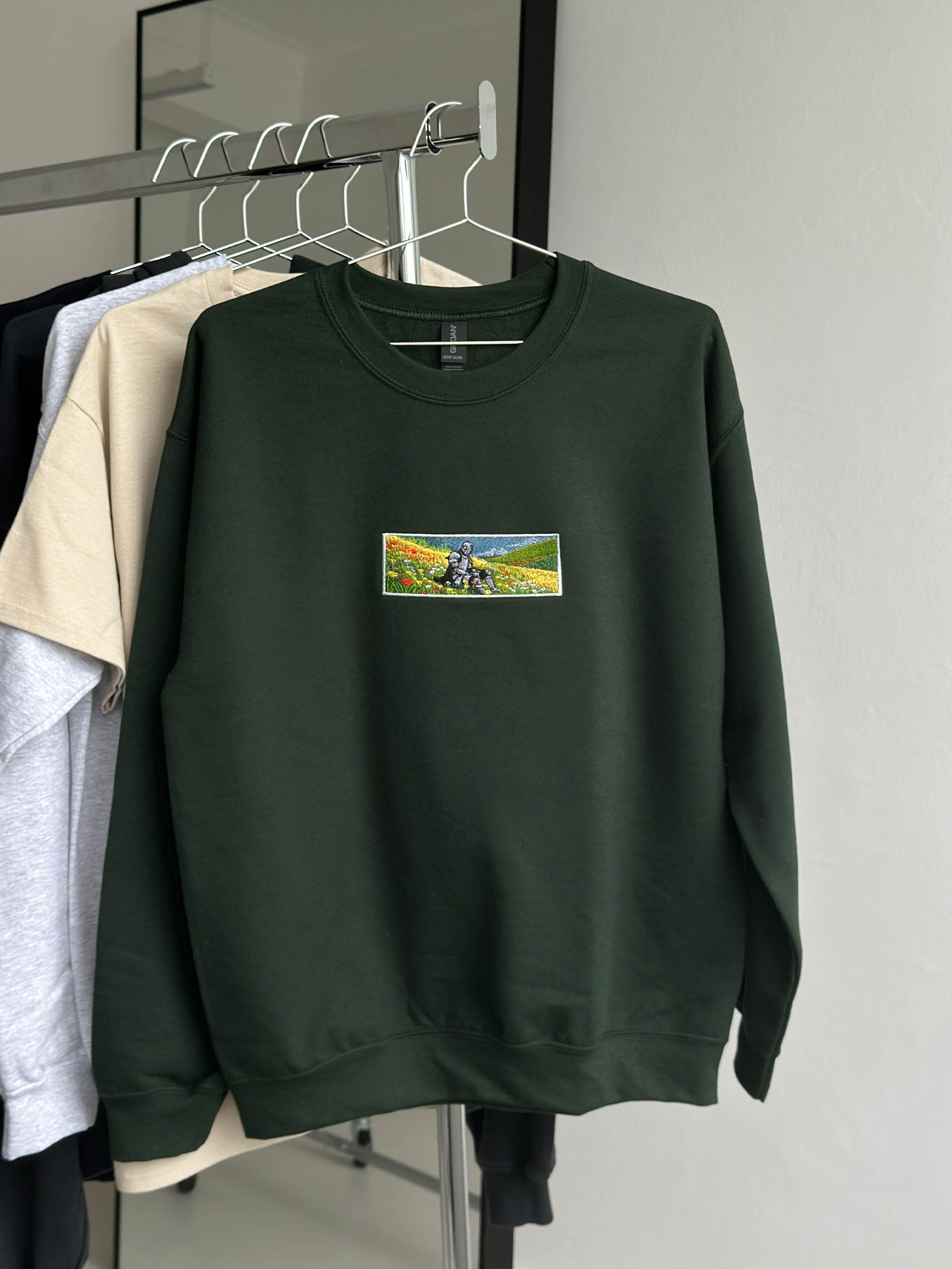 Bright Fantasy Standard Sweatshirt Forest Green M