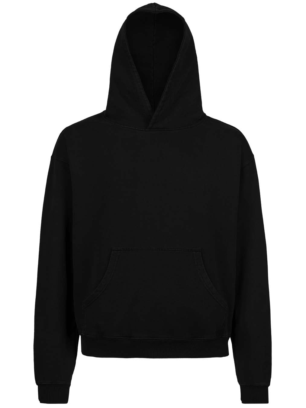 OVERSIZED HOODIE WITH SMALL LOGO