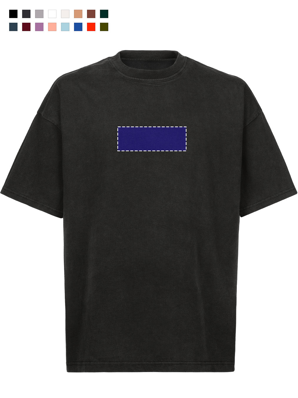 OVERSIZED T-SHIRT WITH BOXY DESIGN