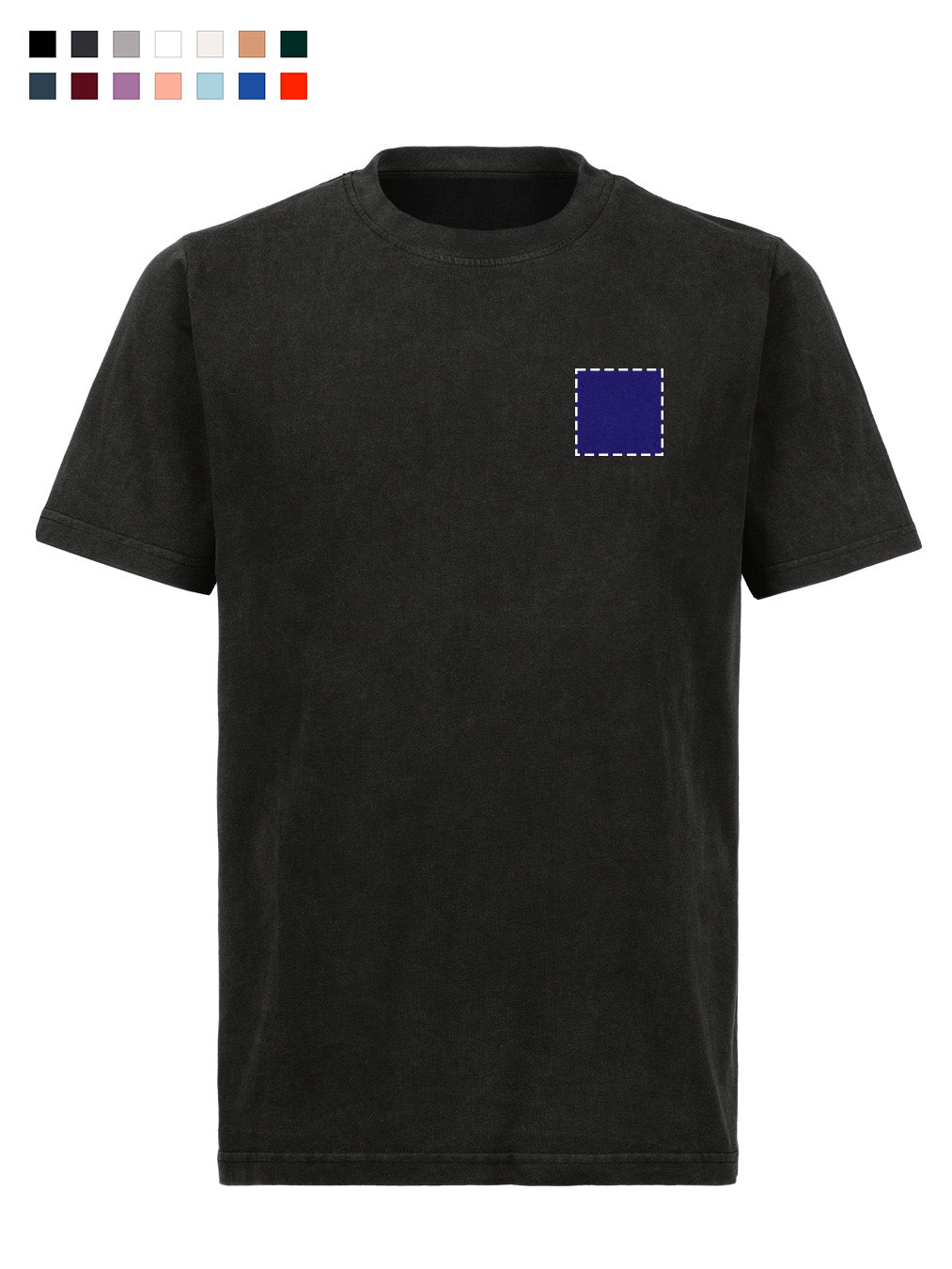 REGULAR T-SHIRT WITH SMALL LOGO